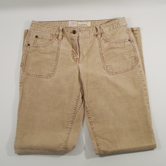 Ann Taylor Loft Corduroy Slim Boot - Picture 2 of 8